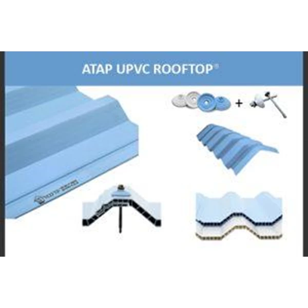 Atap Rooftop UPVC anti UV