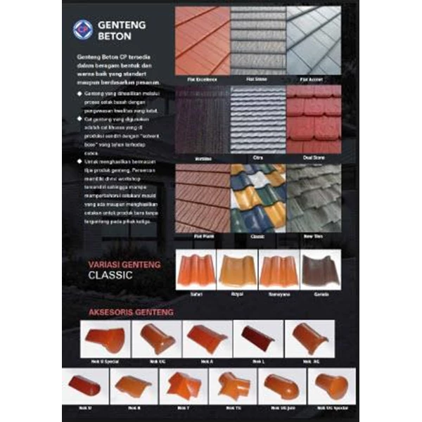 Cengkareng Permai Concrete Roofing Tile